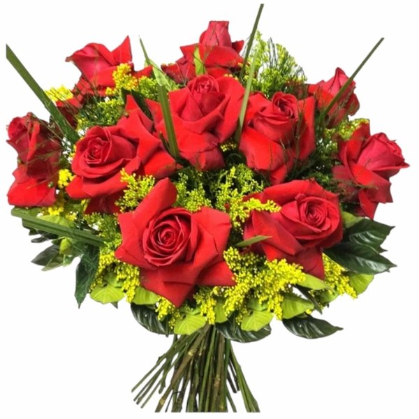 Mimo 12 rosas vermelhas + 01 La Creme